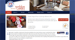 Desktop Screenshot of northshorecarpet.com