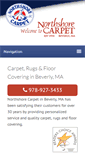 Mobile Screenshot of northshorecarpet.com